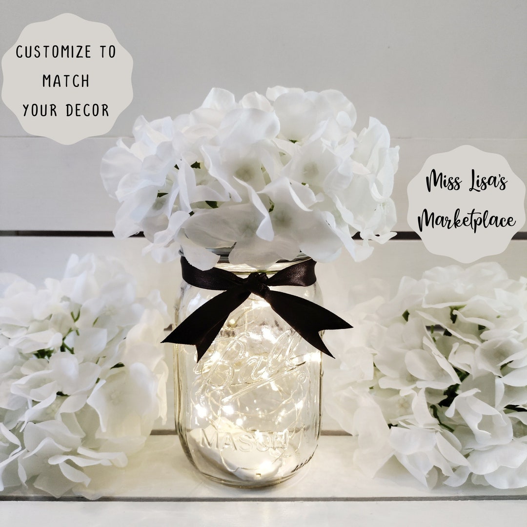Mason Jar Centerpiece, Lantern, Lanterns, Wedding Centerpiece, Wedding