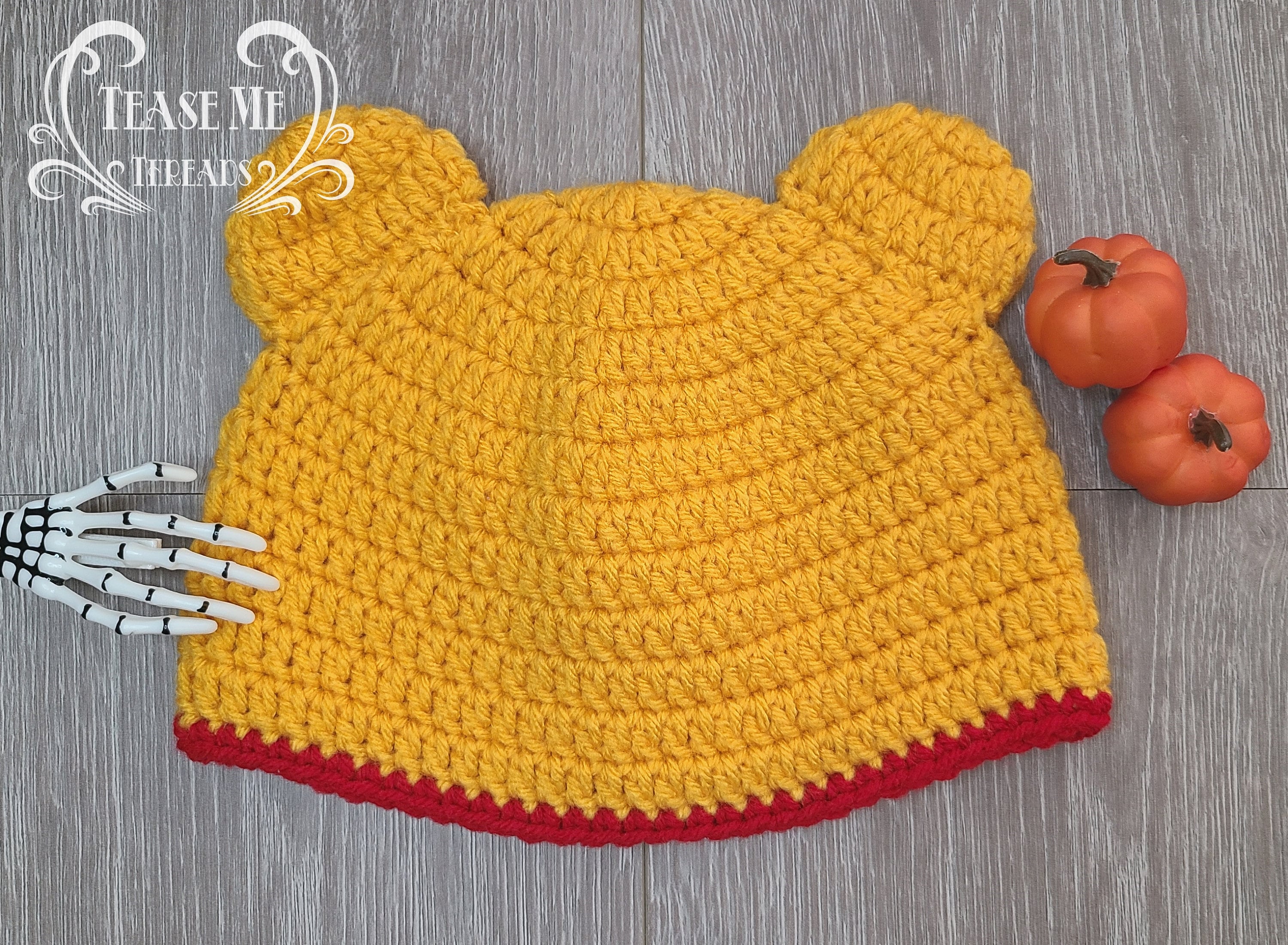 Crochet Pooh Hat