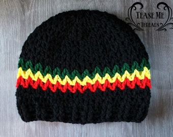 Rasta Marley Crochet Hat