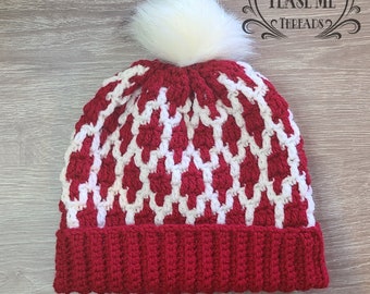 Rita Winter Crochet Hat _ Winter Crochet Beanie