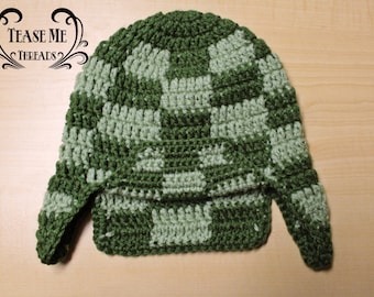 El Chavo Crochet Hat_Chavo Hat_El Chavo Costume