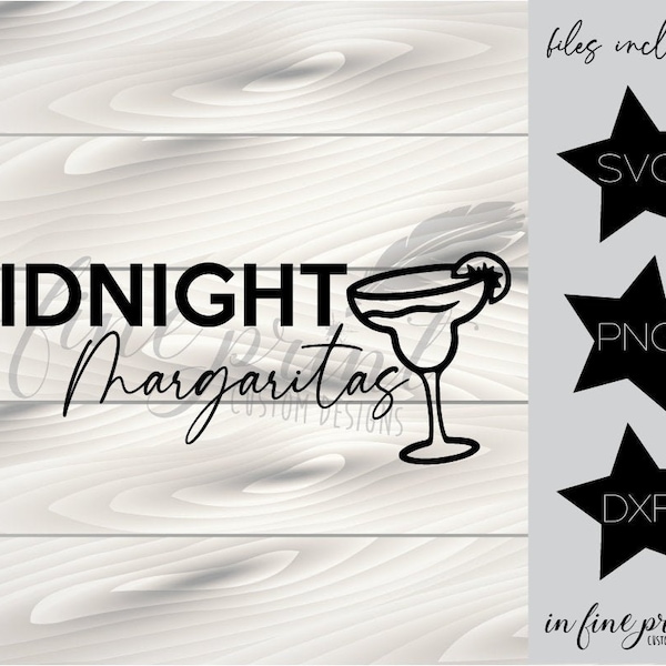 Midnight Margaritas // Practical Magic Movie // Margarita SVG