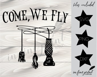 Come We Fly Svg Etsy