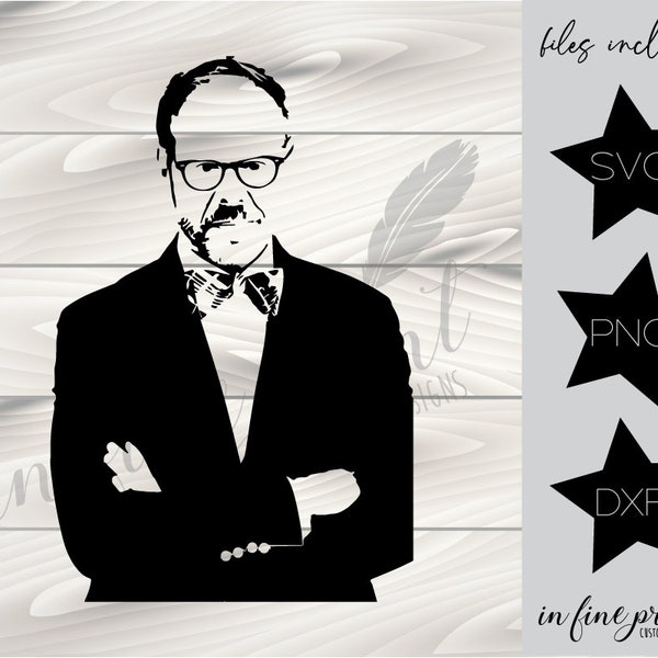 Alton Brown SVG // Custom Order // Cooking SVG File