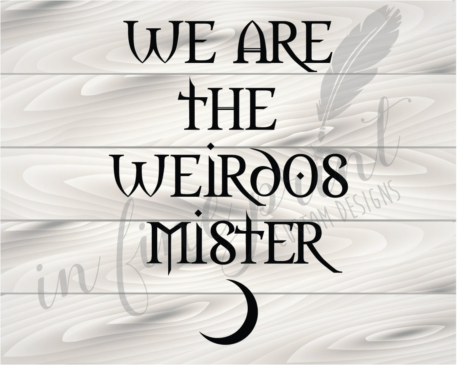 The Craft SVG We Are The Weirdos Mister Craft Movie Etsy
