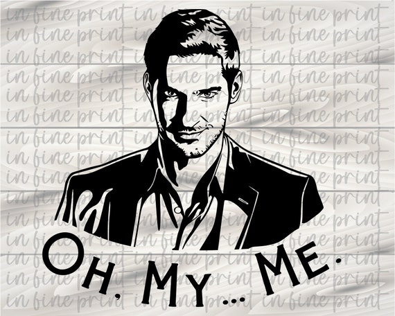 Oh Mon Moi Lucifer Citations Lucifer Is God Svg Png Etsy France
