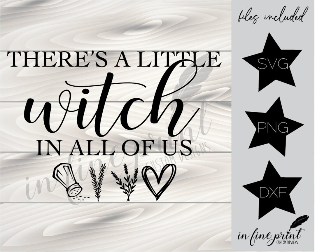 Theres a Little Witch in All of Us // Practical Magic // Witch - Etsy ...