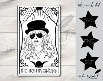 Stevie Nicks Tarot Card // Stevie Nicks // Tarot Card Digital Download