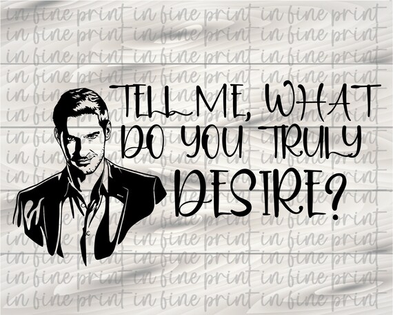 Que Desirez Vous Lucifer Morningstar Citations Lucifer Etsy France