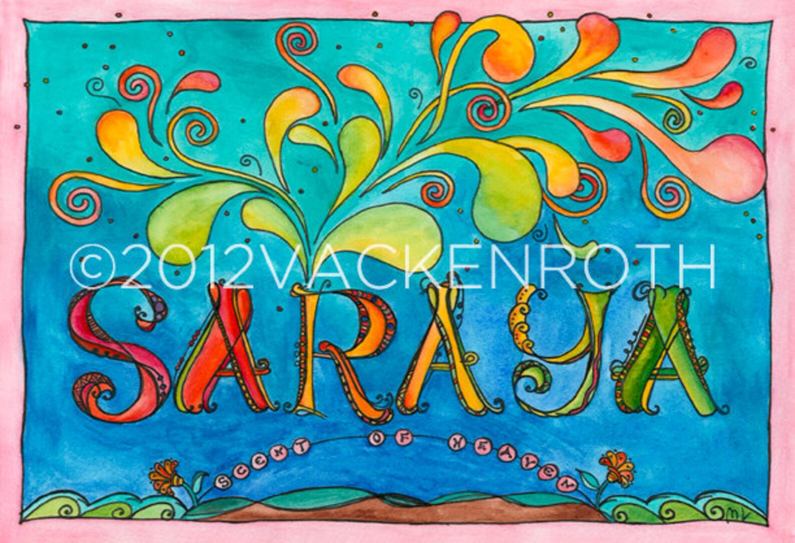Names With a Meaning Saraya Etsy