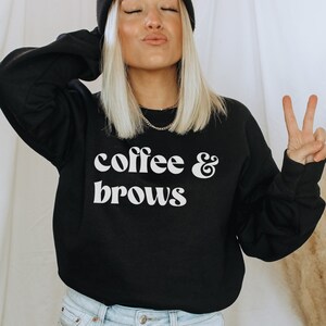 Brow Artist Sweatshirt, Microblader Sweatshirt, Retro Microblading Tee, Gift for Brow Artist, Gift for Microblader, Permanent Makeup