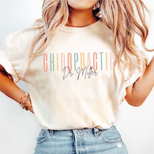 Chiropractor Gift, Retro Chiropractor Shirt, Womens Chiropractic Tee, Chiropractic Student, Chiropractic Gift, Chiropractor Office, Chiro