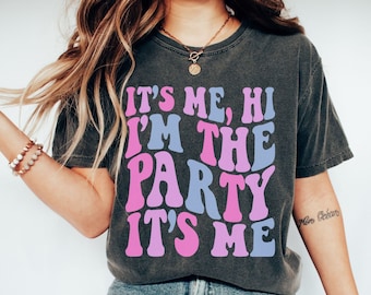 Its Me Hi Im the Birthday Girl Its Me, Retro Birthday Shirt, Group Birthday Shirts, Funny Birthday Girl Shirt, Matching Tees, Comfort Colors