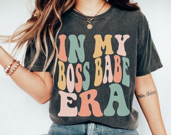 In My Era Shirt, Eras Tour Outfit, Women Entrepreneur Shirt, Gift for Business Owner, Retro Female Boss Shirt, Business Owner Shirt