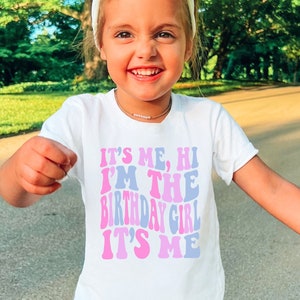 C'est moi, c'est moi, c'est moi, chemise d'anniversaire pour tout-petit, chemise d'anniversaire drôle pour fille, jolie tenue d'anniversaire pour enfants, tenue d'anniversaire pour tout-petit