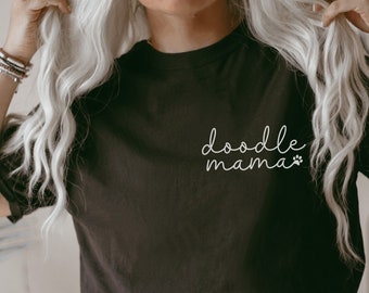 Doodle Mama Shirt, Gift For Dog Mom, Golden Doodle Dog Mom TShirt, Dog Mom Tee, Funny Dog Gift, Golden Doodle Outfit