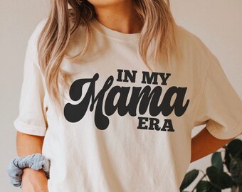 Gift for Mom, Funny Mom Shirt, In My Mama Era, Comfort Colors Concert Shirt, Retro Concert Tee, Concert Shirt for Mom, Funny Mom Gift
