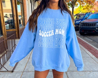 Soccer Mom Sweatshirt, Soccer Mom Tee, Soccer Mama Shirt, Game Day Sweatshirt, Soccer Mom Outfit, Gift for Soccer Mom