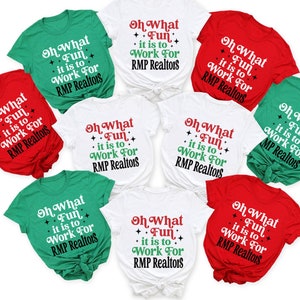 Work Party Christmas Shirts, Custom Office Party Tees, Matching Adult Christmas Tees, Work Party Gifts, Funny Work Shirts, Holiday Business