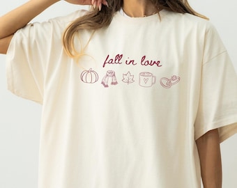 Fall Bachelorette Party Shirts, Fall in Love, Pumpkin Patch Bachelorette, Custom Bachelorette Shirts, Fall Bride, Comfort Colors