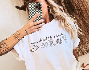 Custom Nashville Bachelorette Shirts, Rodeo Bachelorette, Cowgirl Bachelorette, Funny Bachelorette Shirts, Nashville Bridal, Comfort Colors