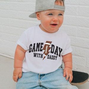 Daddy and Me Football Shirts, Father and Son Gameday Shirts, Football Season, Football Dad Shirt, Football Sunday Shirts, Fathers Day Gift