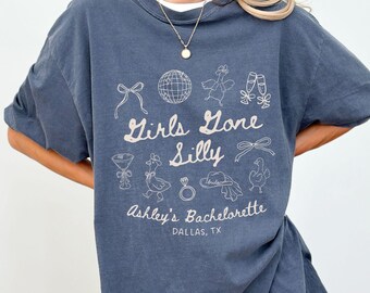 Funny Bachelorette Party Shirts, Silly Goose Bachelorette, Western Bachelorette, Bridal Party Shirts, Girls Gone Silly, Bridesmaid Gifts