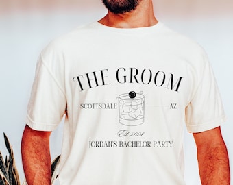 Bachelor Party Shirts, Groomsmen Shirts, Custom Bachelor Party Gifts, Funny Bachelor Shirts, Group Shirts, Mens Comfort Colors