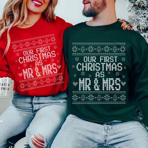Newlywed ugly christmas sweaters shop