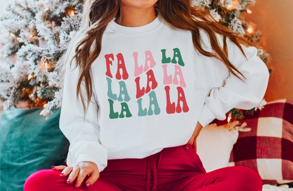 Fa la la la sweater sales