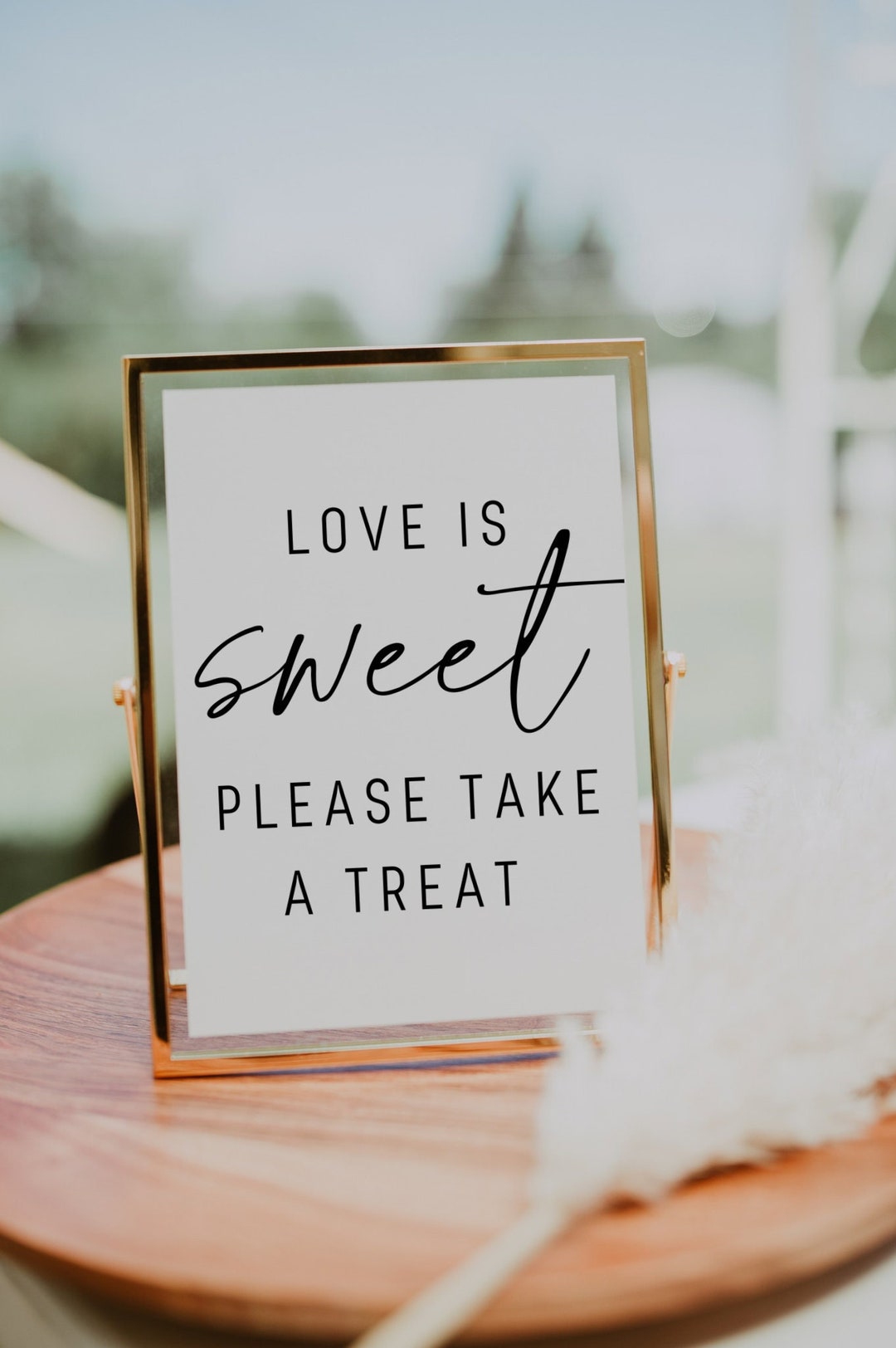 Very Sweet Sign Love is Sweet Sign | Dessert Table Sign | Bridal Shower Sign | Wedding ...