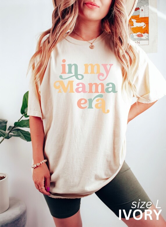 Gift for Mom, Funny Mom Shirt, In My Mama Era, New Mom Gift, Retro Mom Shirt, Gift for New Mom, Cute Mom Tee, Mom to Be Gift, Comfort Colors