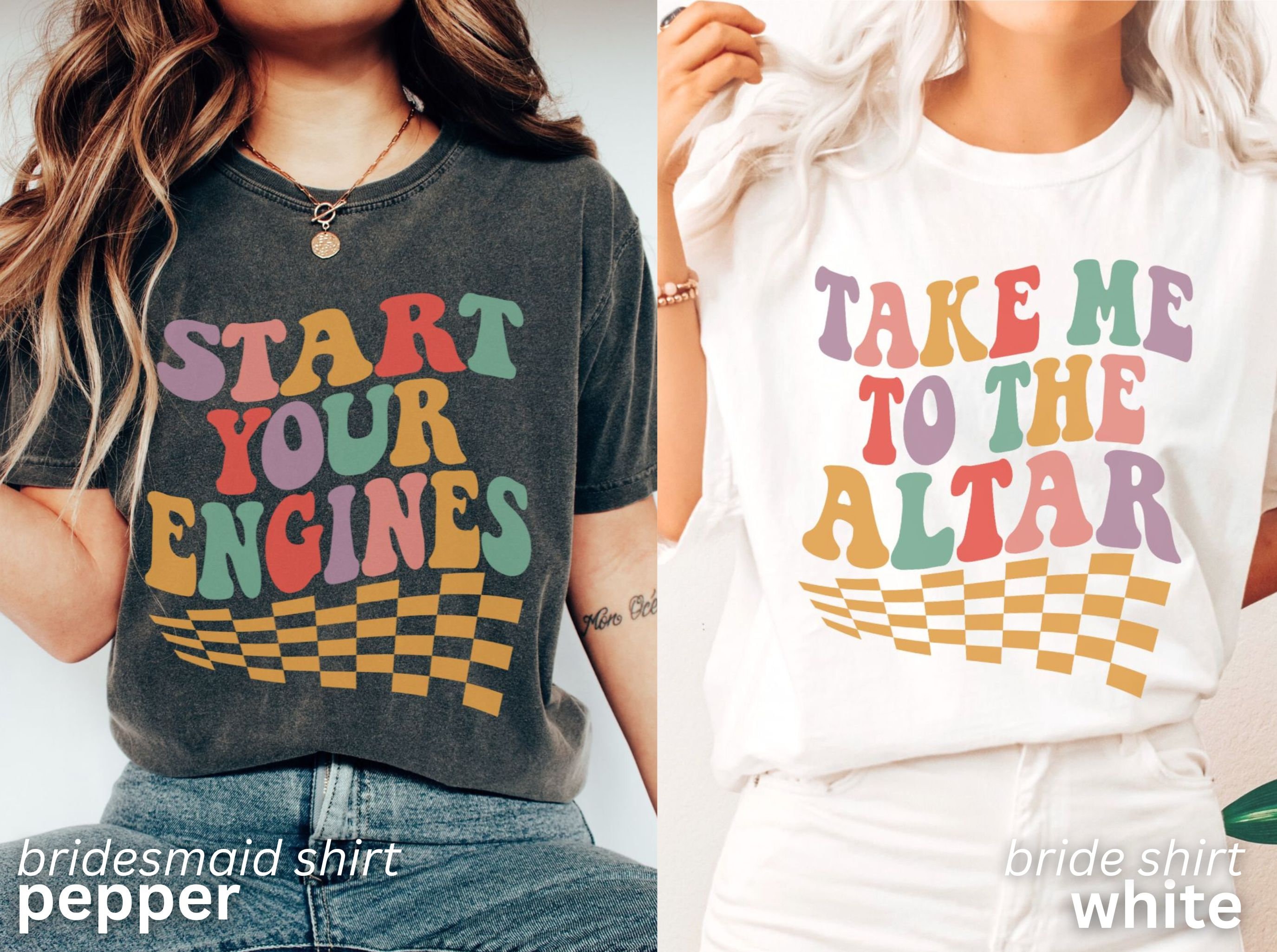 Bride top racing apparel
