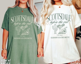 Bachelorette Party Shirts, Scottsdale Bachelorette, Custom Bachelorette Shirts, Personalized Luxury Bachelorette, Scottdale Before the Veil