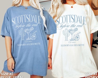 Bachelorette Party Shirts, Scottsdale Bachelorette, Custom Bachelorette Shirts, Personalized Luxury Bachelorette, Scottdale Before the Veil