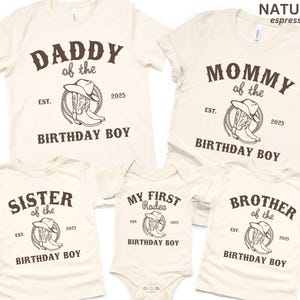 My First Rodeo Birthday Shirts, Family Matching Birthday Tees, Rodeo Western Birthday Shirts, Cowboy 1st Birthday Outfit, Family Birthday