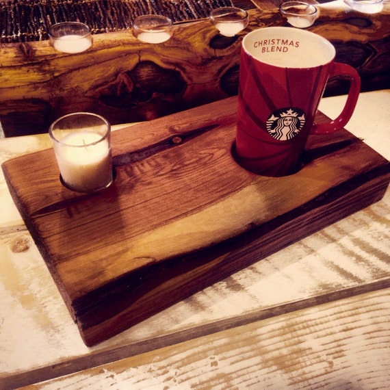 Items similar to Wood Drink Carrier, Drink Holder, Wood Drink Holder