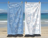 Scottsdale Bachelorette Beach Towel, Custom Bachelorette Towel, Pool Party Bachelorette Gifts, Matching Bridesmaid Towels, Scottsdale Bride
