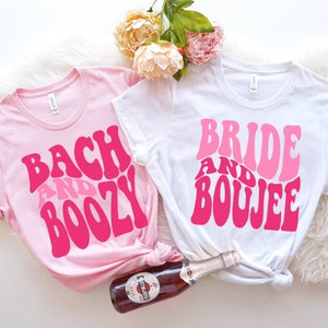 Bachelorette Party Shirts Funny, Bachelorette Shirts, Bride and Boujee ...