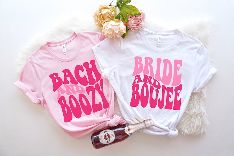 Bachelorette Party Shirts Funny, Bachelorette Shirts, Bride and Boujee ...