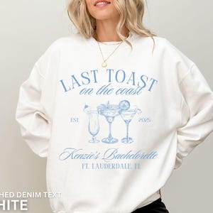 Bachelorette Party Shirts, The Bach Club Bachelorette Crewnecks, Custom Bachelorette Sweatshirts, Personalized Luxury Bach, Cocktail Club