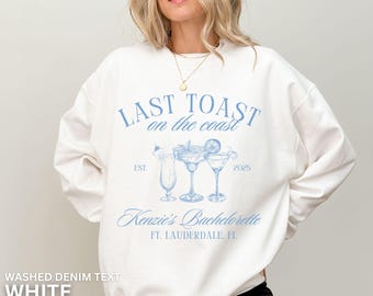 Junggesellinnenabschied-Shirts, The Bach Club Bachelorette Rundhalsausschnitt, kundenspezifische Bachelorette-Sweatshirts, personalisierter Luxus-Bach, Cocktailclub
