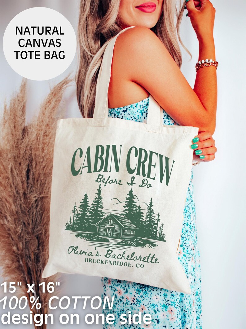 Custom Bachelorette Party Shirts Cabin Crew Camping Bachelorette Mountain Bride Hiking Outdoorsy Bridal Party Tees Comfort Colors bild 5