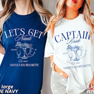 Bachelorette Party Shirts, Nautical Bachelorette, Cruise Bachelorette Shirts, Personalized Luxury Bachelorette, Boating Bachelorette