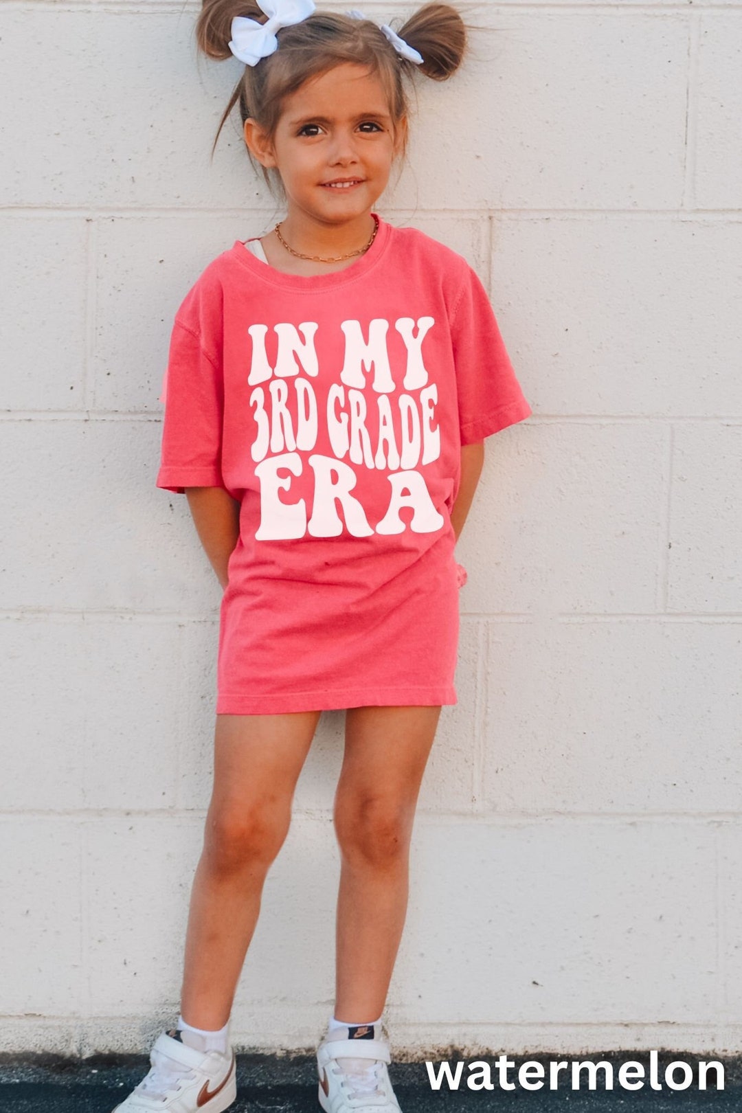 In My Third Grade Era Cute 3rd Grader Shirt Back to School - Etsy