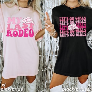 Nashville Bachelorette Shirts, Cowgirl Bachelorette, Retro Rodeo Bachelorette Party Shirts, Funny Bach Party, My Last Rodeo, Western Bach
