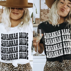 Savannah Bachelorette, Bachelorette Party Favors Savannah, Southern Bachelorette, Georgia Bach Party, Savannah Bride Shirt