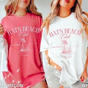 Bachelorette Party Shirts, Beach Club Bachelorette Shirts, Custom Bachelorette Shirts, Personalized Luxury Bachelorette, Beach Bachelorette
