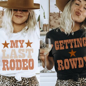 Last Rodeo Bachelorette, Nashville Bachelorette Shirts, Cowgirl Bachelorette Shirts, Bachelorette Party Shirts Funny, Country Bach