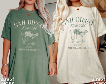 Bachelorette Party Shirts, Custom Beach Bachelorette, Custom Bachelorette Shirts, Personalized Luxury Bachelorette, Girls Club Bachelorette